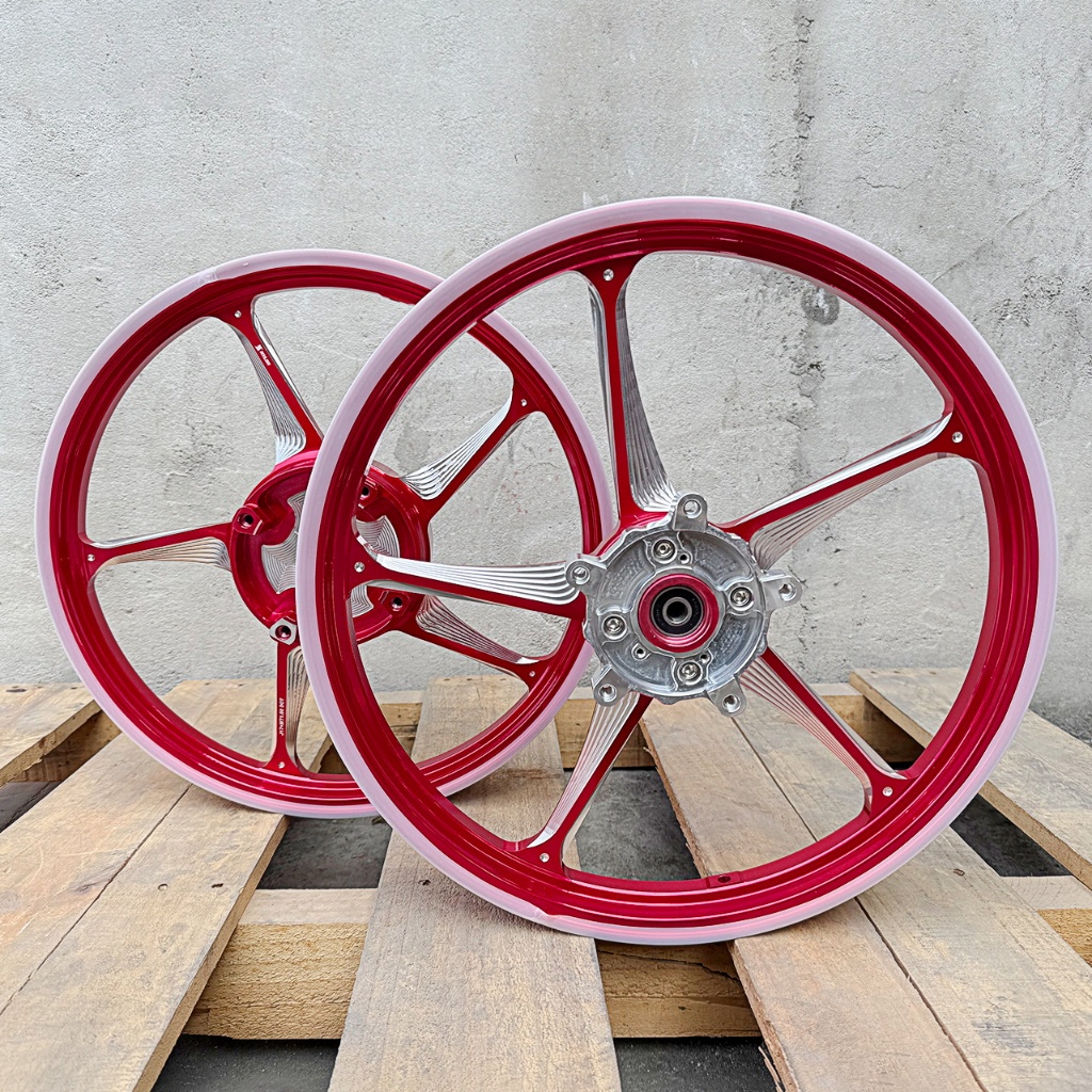 Jual HYLOS CNC Velg Pelek Rim Biru Merah Hitam PCX 160 RING 17 160*160 ...