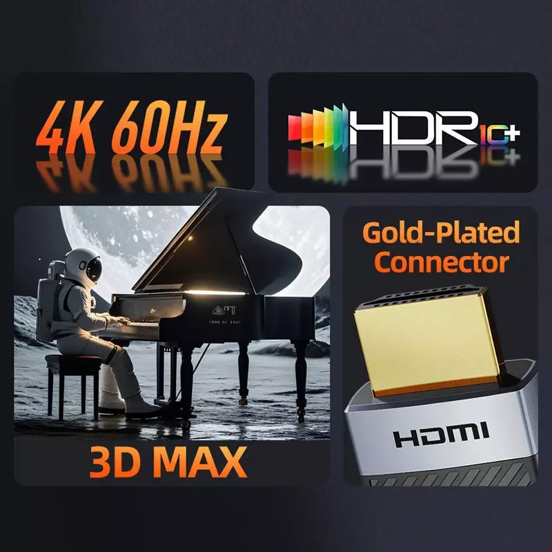 CABLETIME Kabel HDMI Extension 4K Perpanjangan HDMI Male To Female