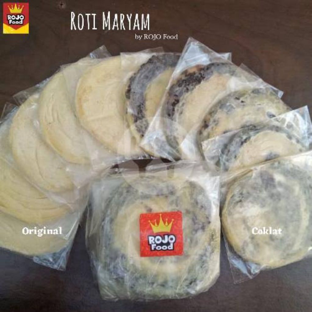 Jual Roti Maryam / Canai ROJO mix original-coklat isi 10 pcs | Shopee ...