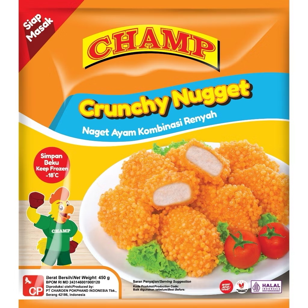 Jual Champ Crunchy Nugget Fresh Frozen Segar Praktis | Shopee Indonesia