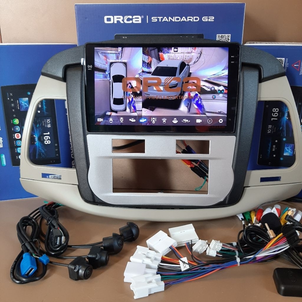 Jual HEAD UNIT ANDROID INNOVA TYPE V 2005 - 2010 ANDROID 9 INCH ORCA ...