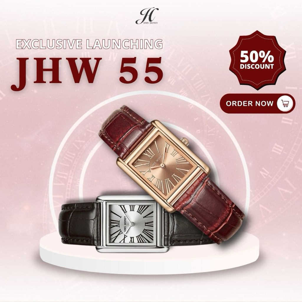 Jual JAM TANGAN WANITA JHW - 55 JIMSHONEY BANJARMASIN | Shopee Indonesia