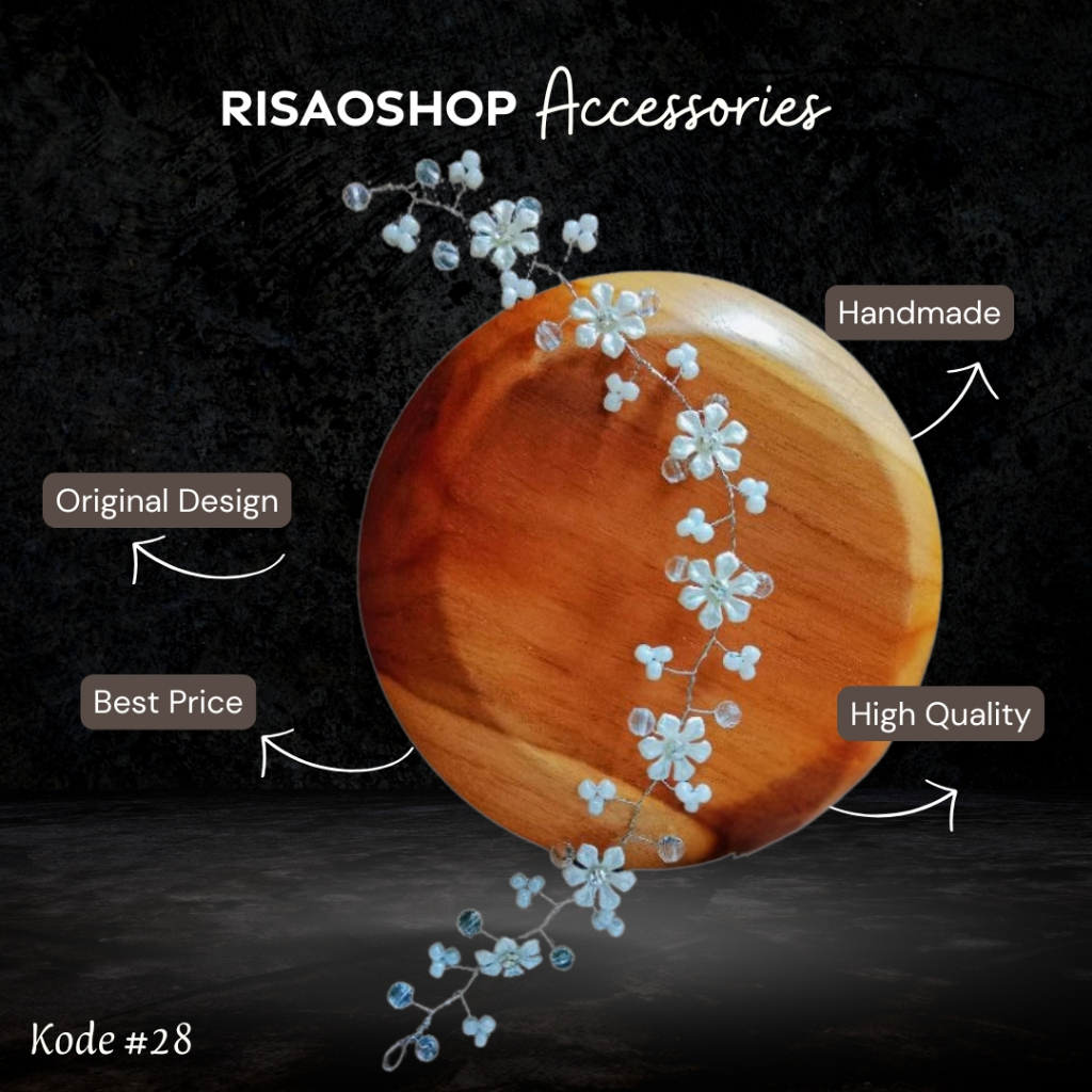 Jual Headpiece | bando | bandana manik manik | mahkota tiara rambut ...