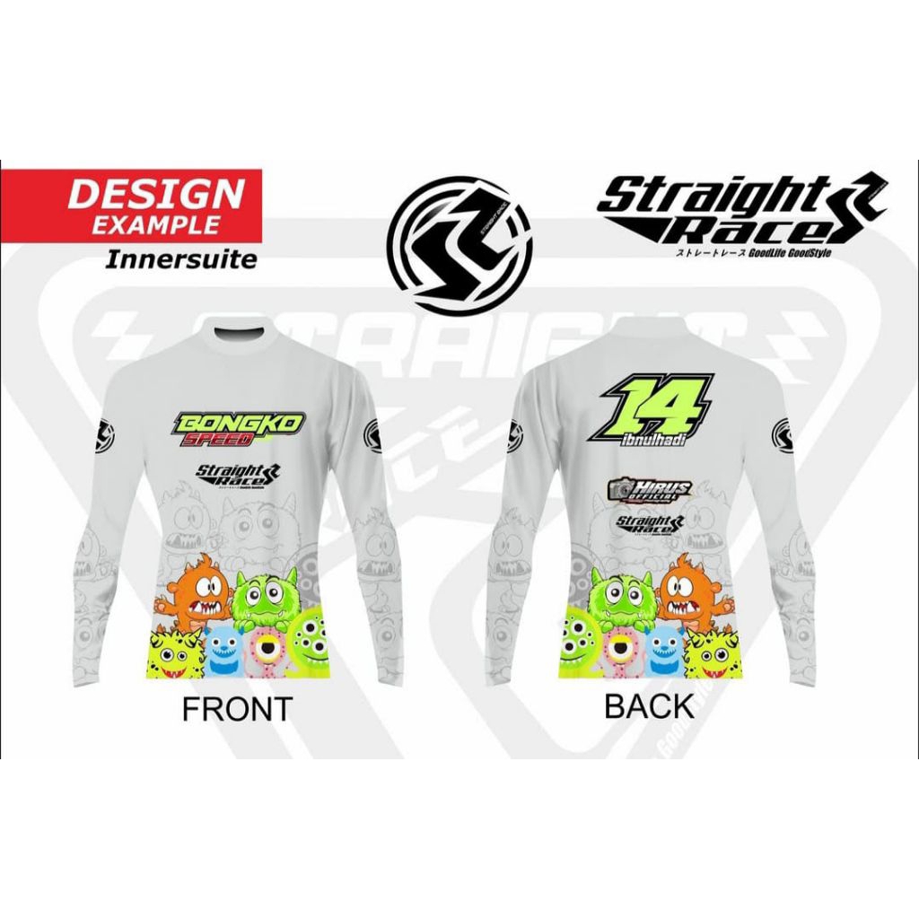 Jual JERSEY INNERSUIT FULL PRINTING RACING CUSTOM | Shopee Indonesia