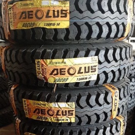 Jual Ban Truk 7.50 R16 AEOLUS ADC09 750 16 KAWAT SET incl ban dalam ban ...