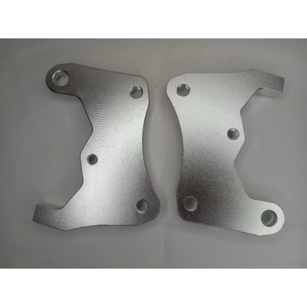 Jual BREKET PIRINGAN 320mm DEPAN KLX / BREKET KALIPER STANDAR DEPAN KLX ...