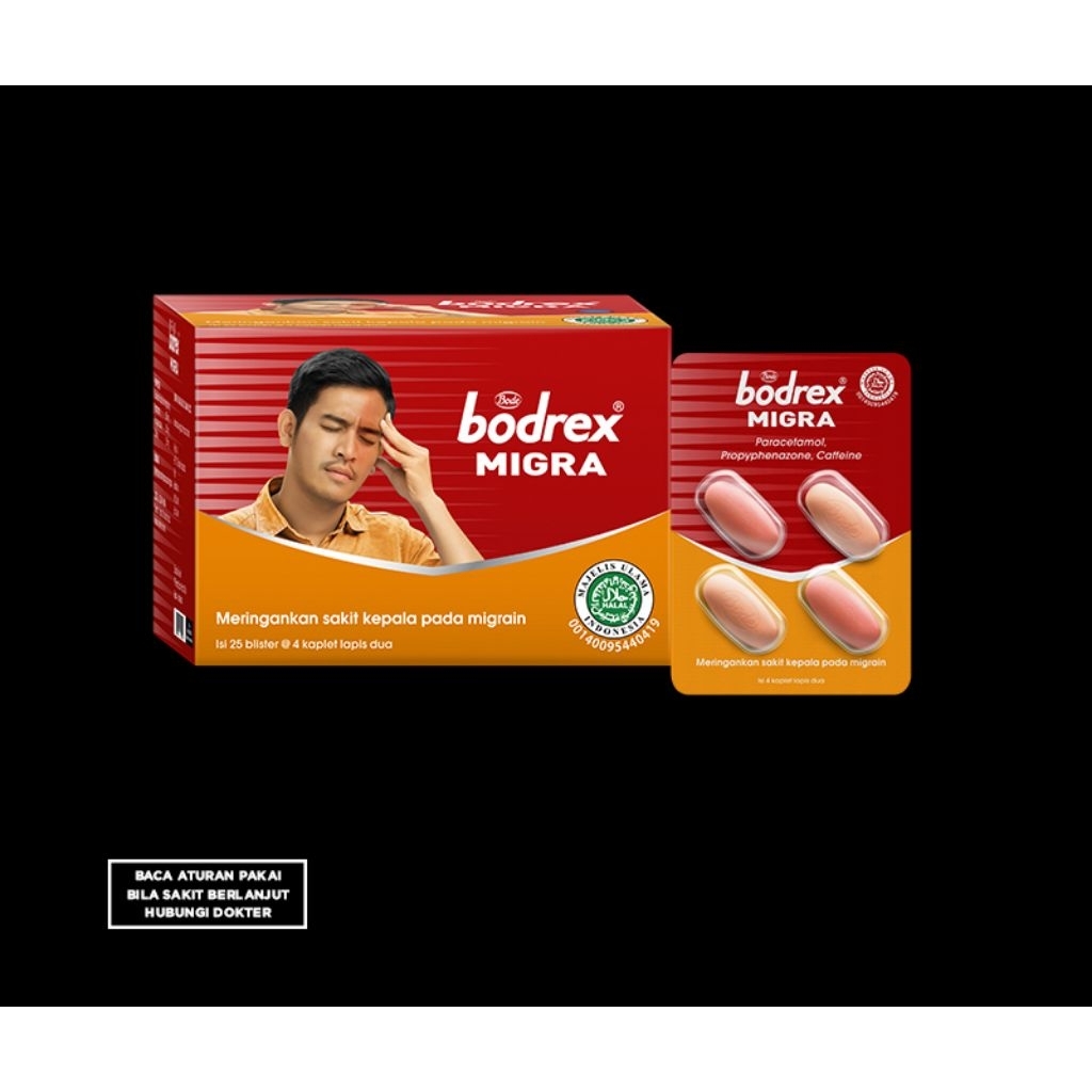 Jual Bodrex migra exp 2027 isi 25 lembar | Shopee Indonesia