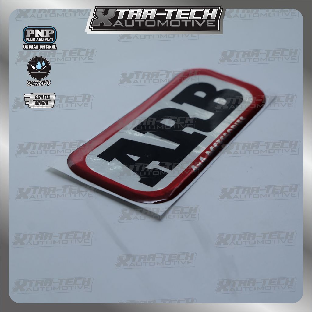 Jual emblem arb / emblem timbul arb / stiker 3d arb / stiker emblem arb ...