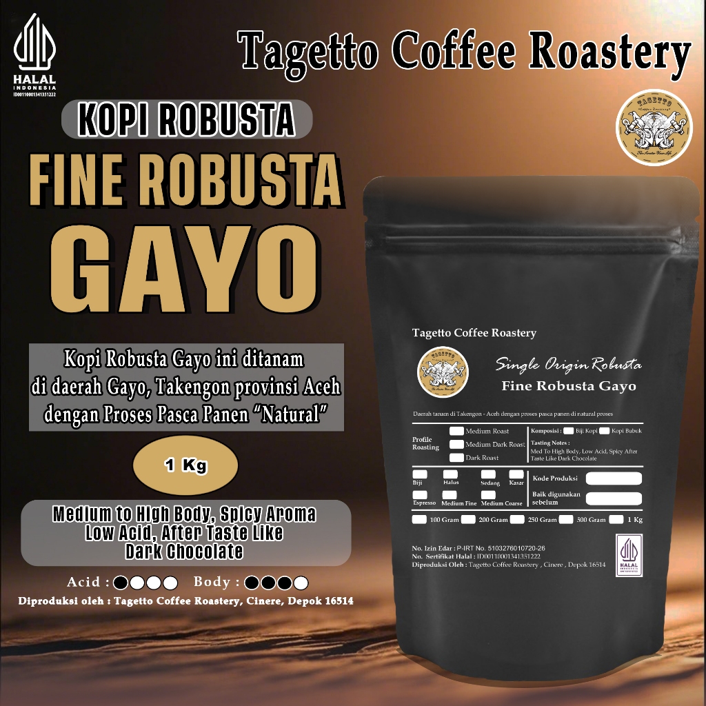激安アウトレット Jual FINE | BUBUK) / (BIJI 1KG GAYO ROBUSTA FINE KOPI コーヒー