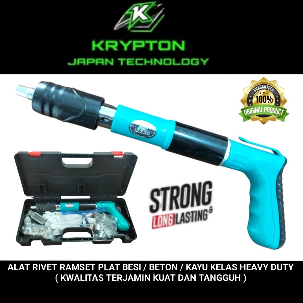 Jual lomax rivet / ramset / buat plat besi / beton / kayu | Shopee ...