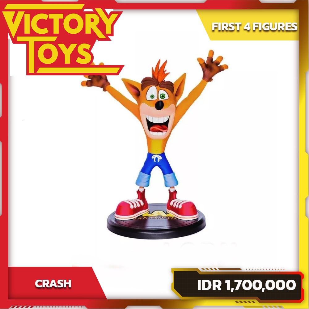 Crash Bandicoot F4F statue résine - K&A