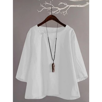 Blouse Rayon Twill Premium Jumbo Baju Atasan Wanita Style Korea Twill Nyaman Simple KINAN