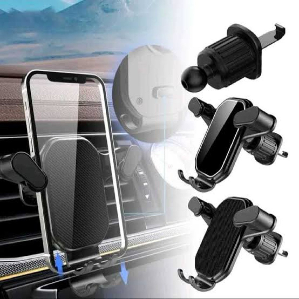 Holder AC Mobil Hook Clip Car Air Vent Car Phone Stand HP Lubang AC Mudah Dipasang