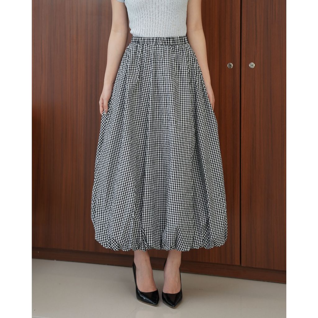 Jual On Leave - Audrey Flare Long Skirt | Rok Wanita | Shopee Indonesia