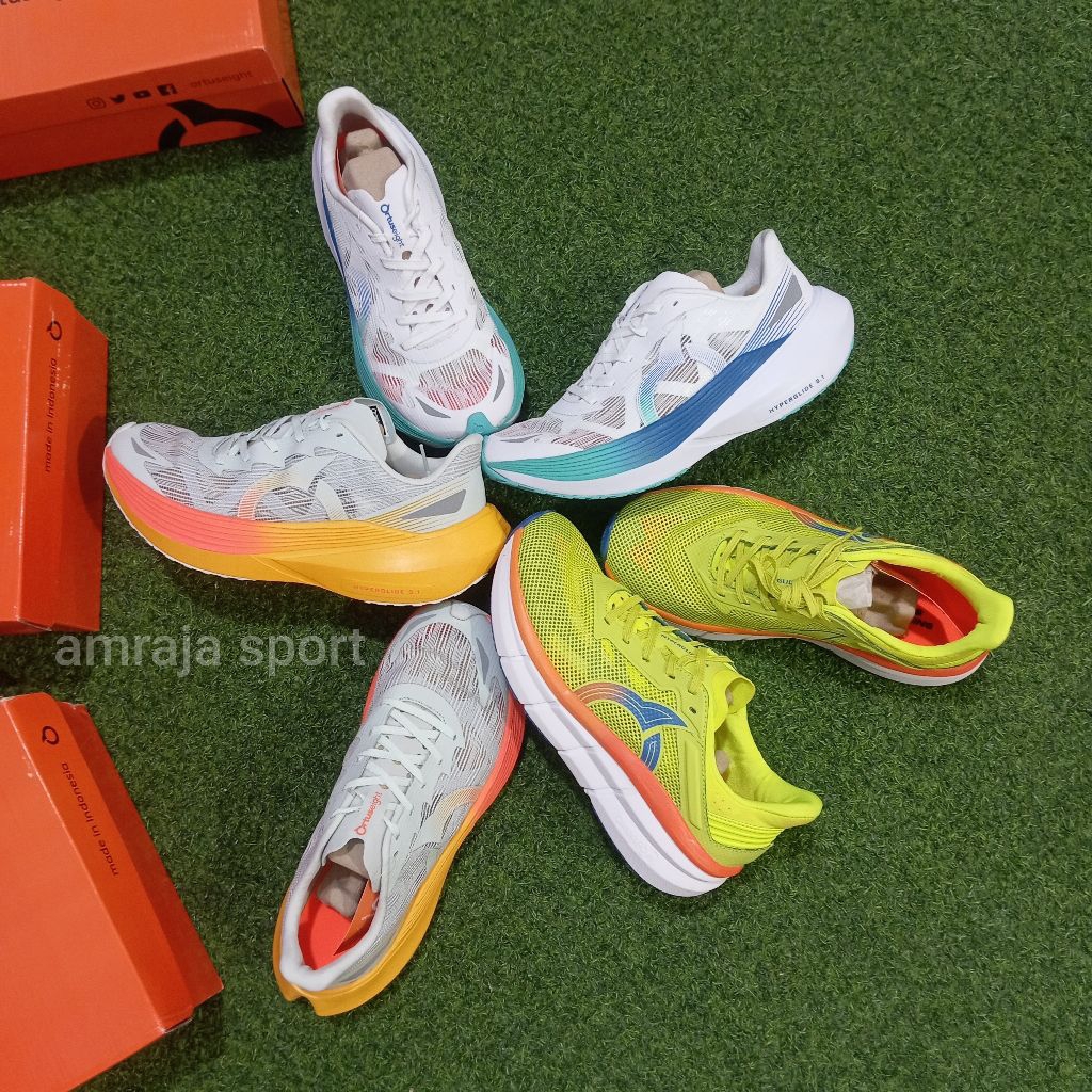 Jual Sepatu Lari Running Runing Ortuseight Hyperglide 1.4 2.0 3.1 ...