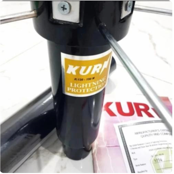 Jual Penangkal petir KURN radius 80 | Shopee Indonesia