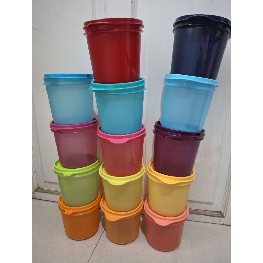 Jual Tupperware toples kecil Compact high bowl | Shopee Indonesia