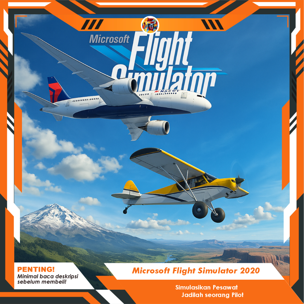 Jual Microsoft Flight Simulator 2020, Game PC Realistis (GDrive ...