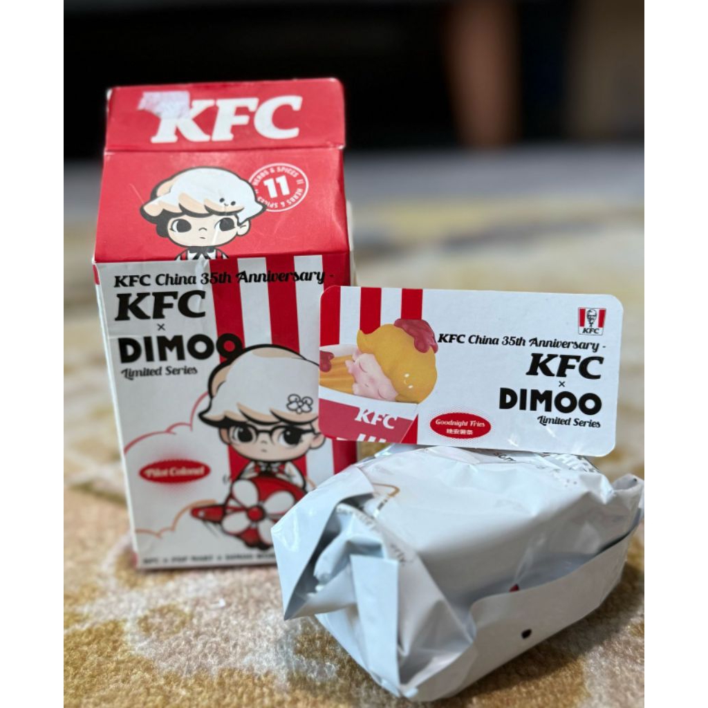 Jual POPMART KFC X DIMOO LIMITED SERIES CHINA 35TH ANNIVERSARY ...