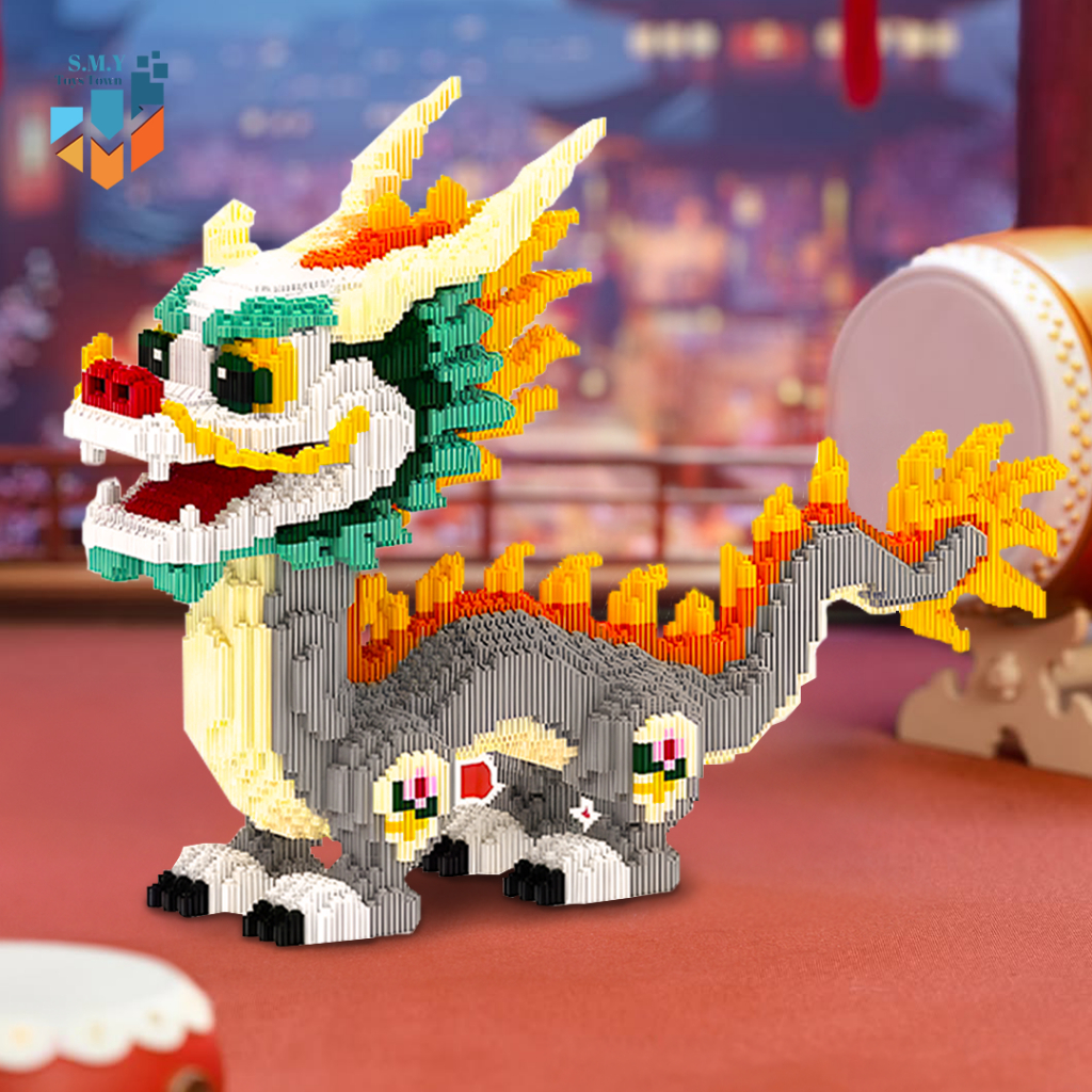 Jual SMY Toystown Nano Blocks Cny New Year Edition Medium 3D Model ...