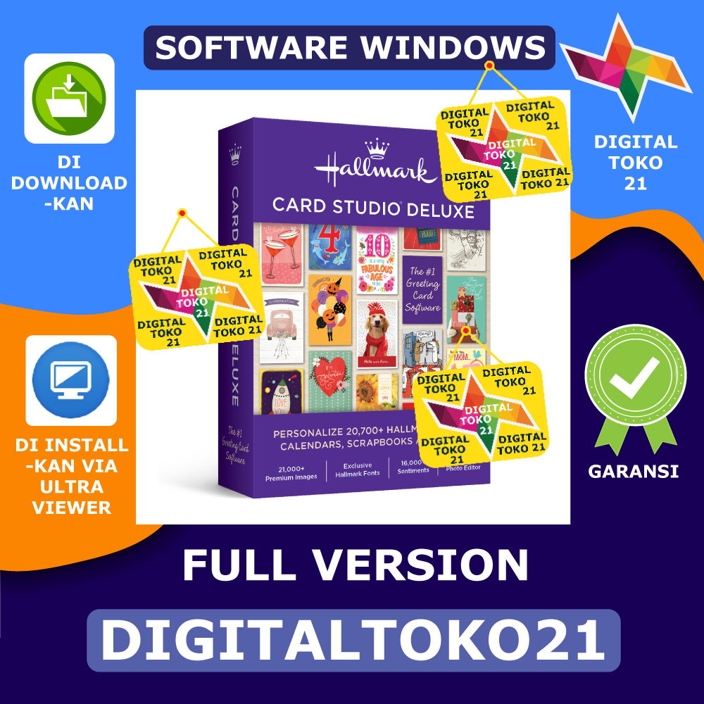 Jual [Diinstallkan] Hallmark Card Studio Deluxe 23.0.1.1 Full Version ...