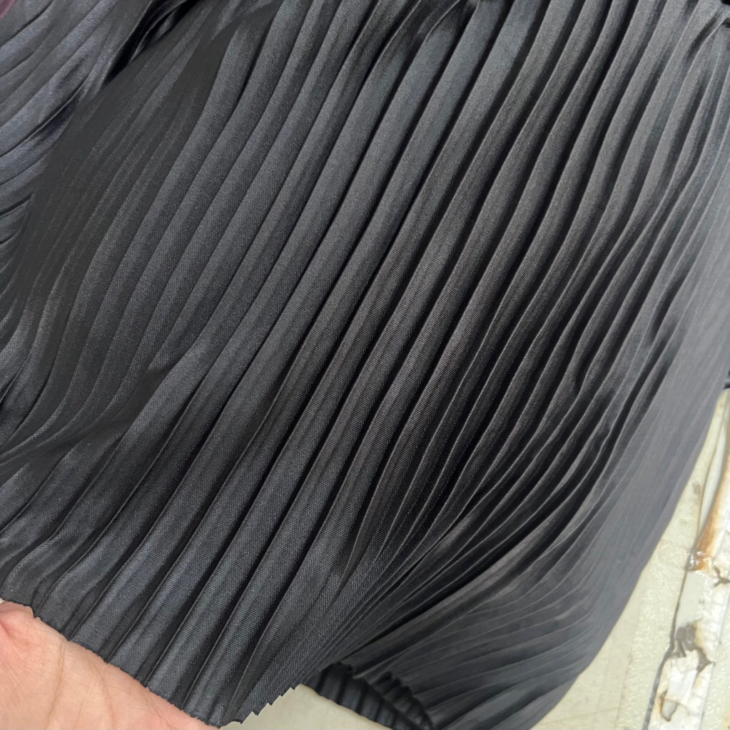 Jual 1/2 kg Hyget Pleats CENTI kain plisket pleats fabric nistextile ...