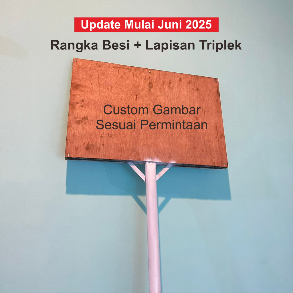 Jual Papan Rambu Parkir + Tiang Besi Plang 60 x 40 cm tinggi 260 cm ...
