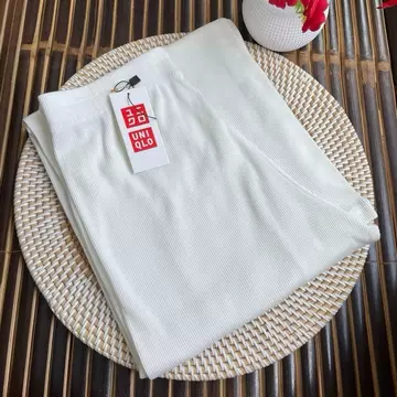 Celana Kulot Jumbo Wanita Rib Knit Anti Kusut
