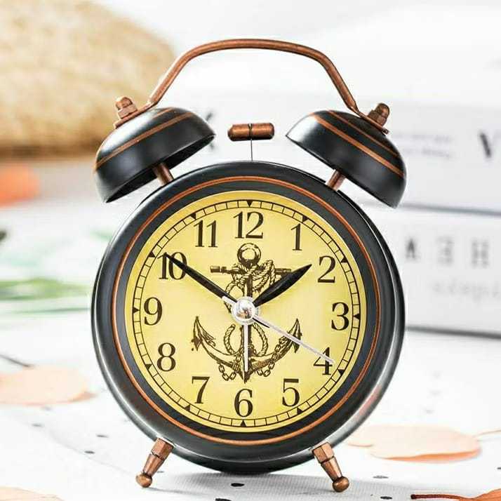 Jual Jam Weker Meja Classic Vintage Jam Alarm Beker Alarm Clock ...