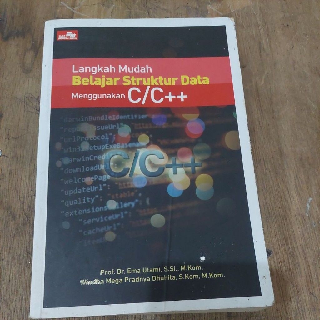 Jual LANGKAH MUDAH BELAJAR STRUKTUR DATA MENGGUNAKAN C/C++ | Shopee ...