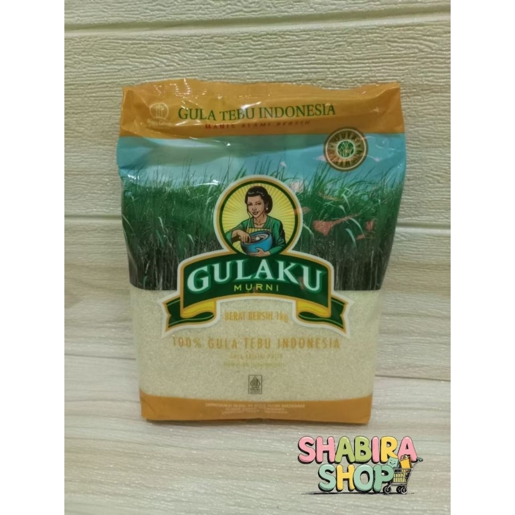 Jual PROMO! GULA PASIR 1KG 1000GRAM GULAKU HIJAU/ GULAKU KUNING 1KG