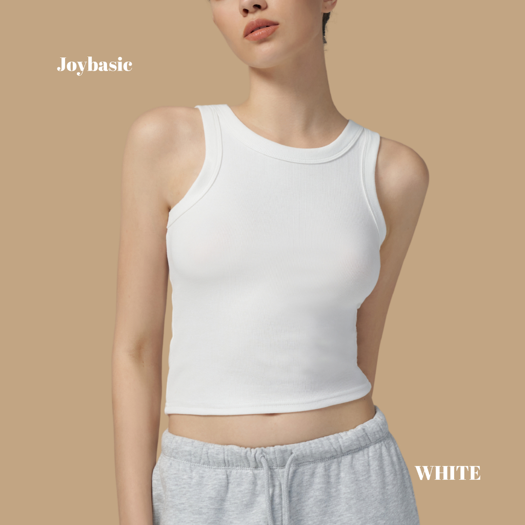 Jual Joybasic Ribbed Knit Tanktop Super Nyaman | Shopee Indonesia