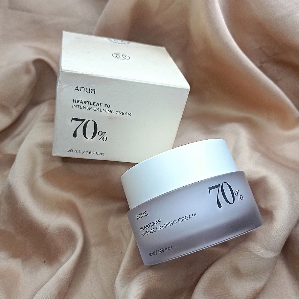 Jual [PL LIKE NEW] Anua Heartleaf 70% Intense Calming Cream 50ml