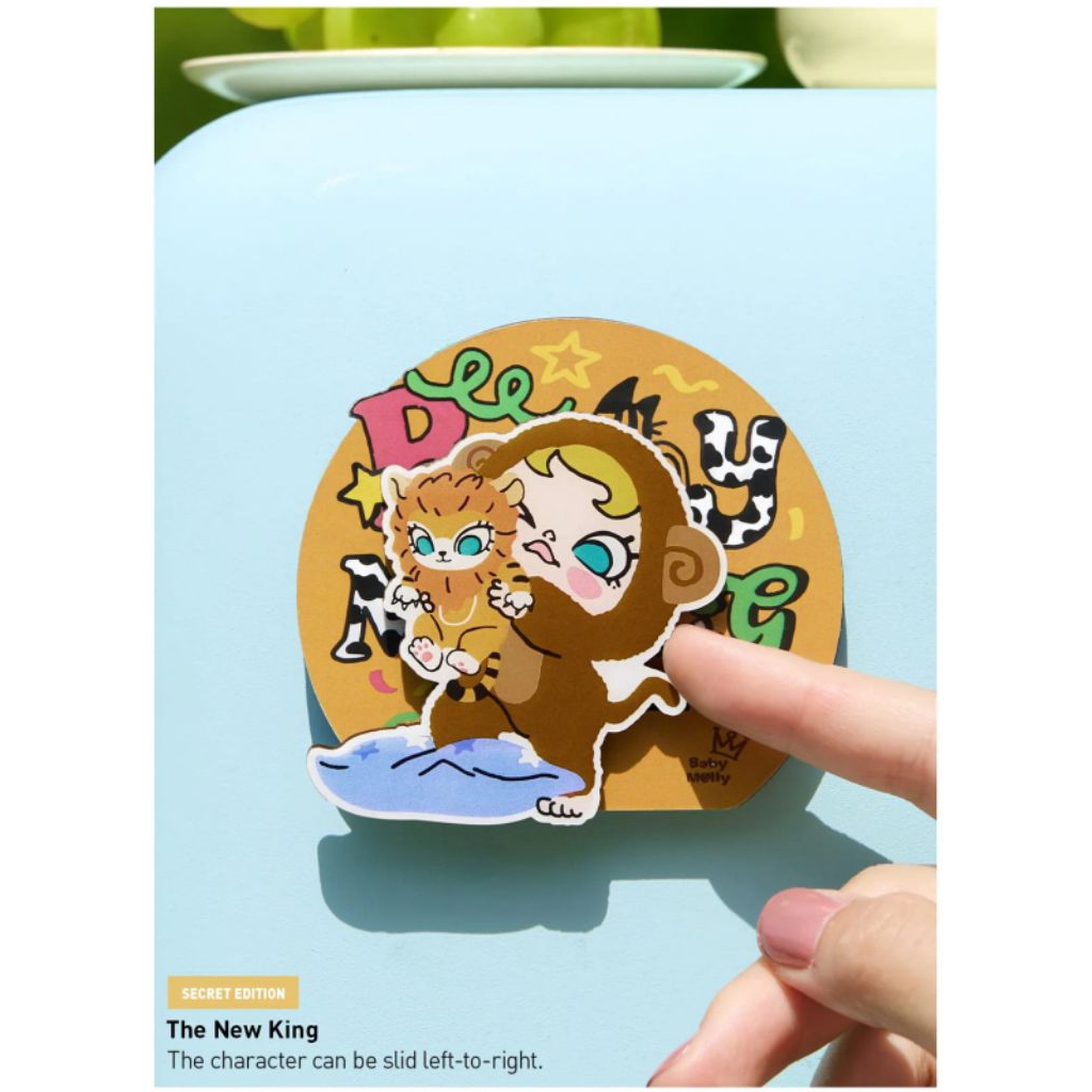 Jual Baby Molly & Baby Tabby Series Fridge Magnet Blind Box 1 Set