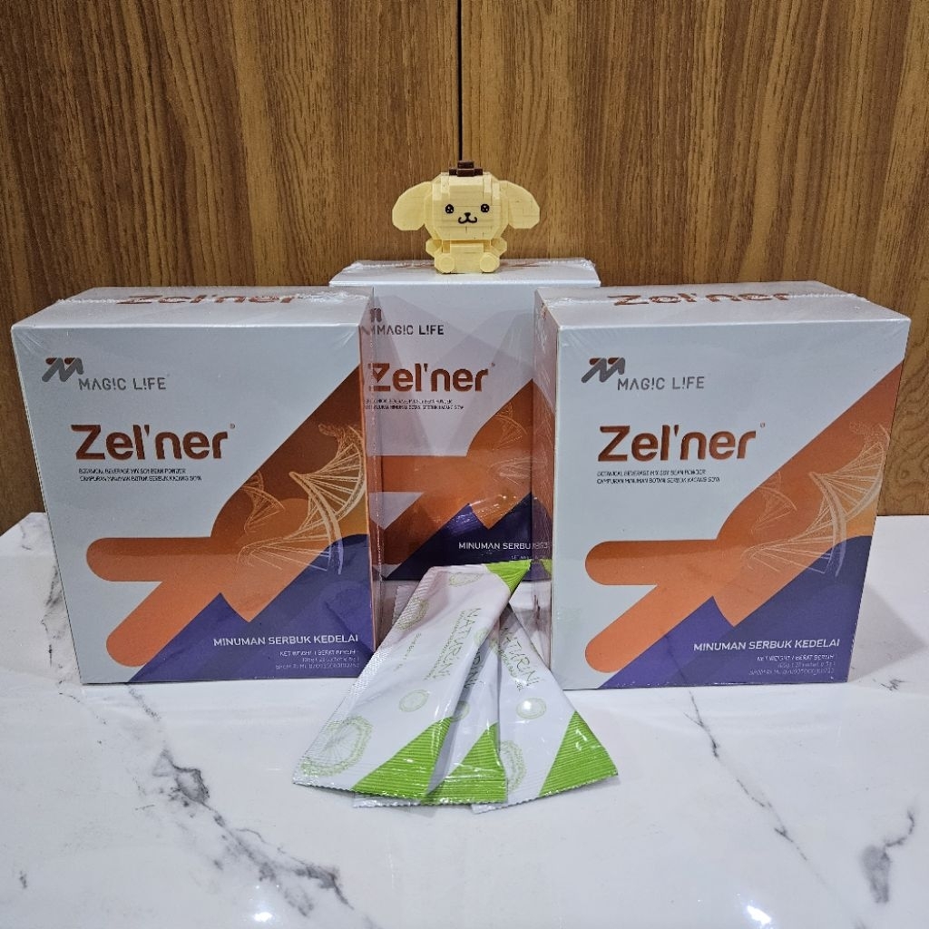 Jual PROMO 3 Box Magiclife Zelner Free 3 Sachet Naturini Apple | Shopee ...