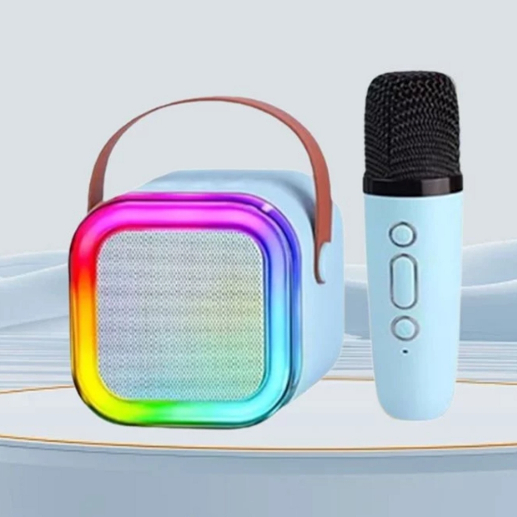 Jual SHADE Mini Speaker Bluetooth 2 Mic 1 Set Karaoke Speaker Bluetooth ...