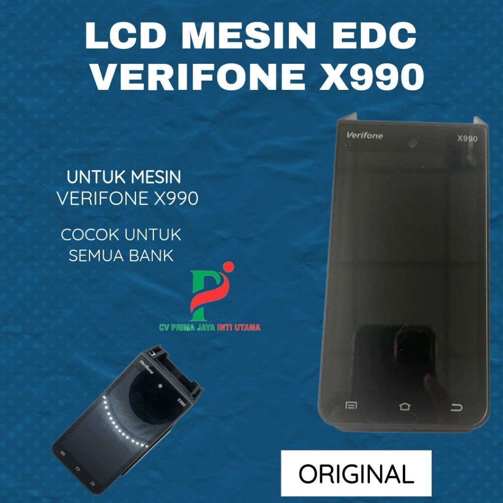 Jual LCD touchscreen mesin Verifone X990 original | Shopee Indonesia