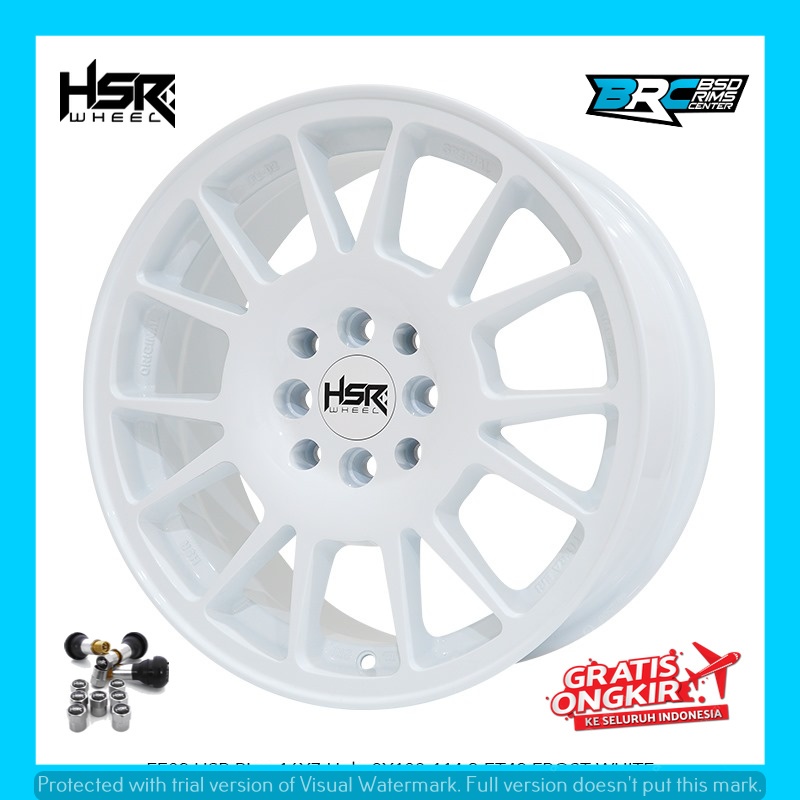 Jual VELG MOBIL RALLY LUCK HSR FE02 RING 16 COCOK BUAT BRIO AGYA DKK ...