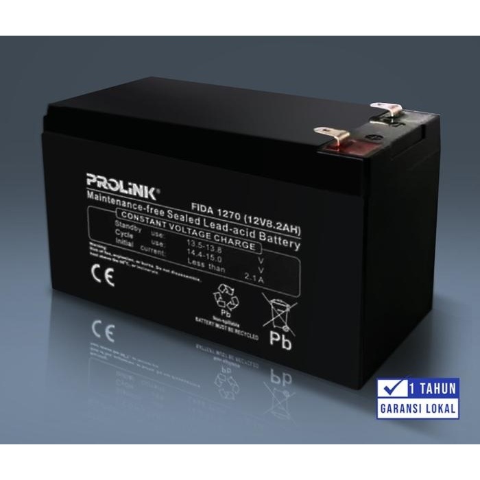 Jual PROLINK Battery UPS 12V-8.2AH | Shopee Indonesia