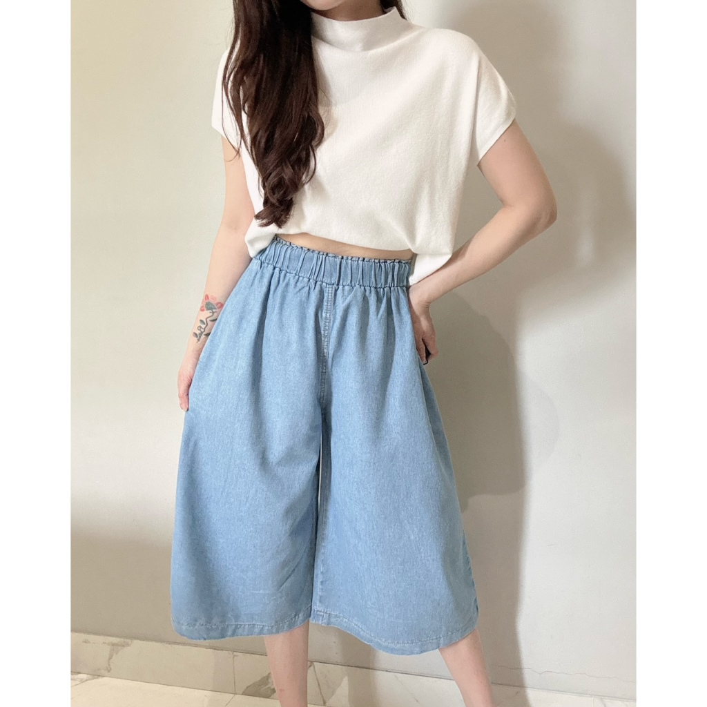 Jual Ndudshop – Midi culotte pants (Kode: 4788) – Bawahan Wanita
