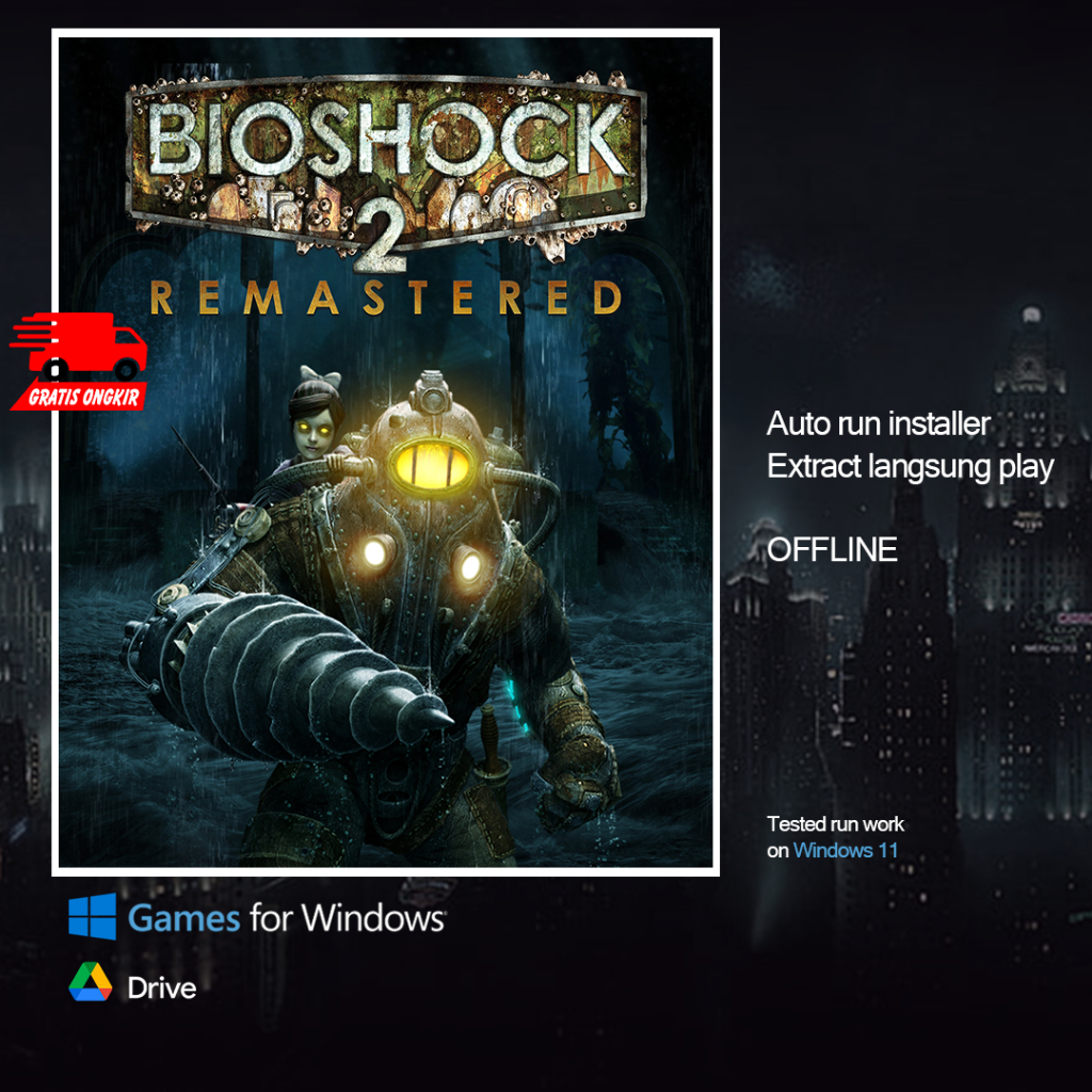 Jual BioShock 2 Remastered - Game PC Action Horror | Shopee Indonesia