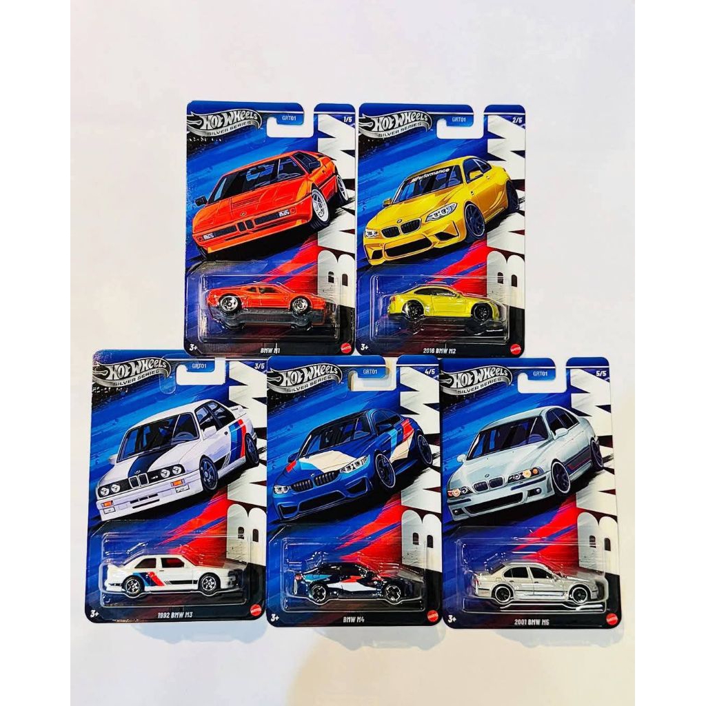Jual Hot Wheels Celebrations BMW Silver Series 2025 - GRT01 | Shopee ...