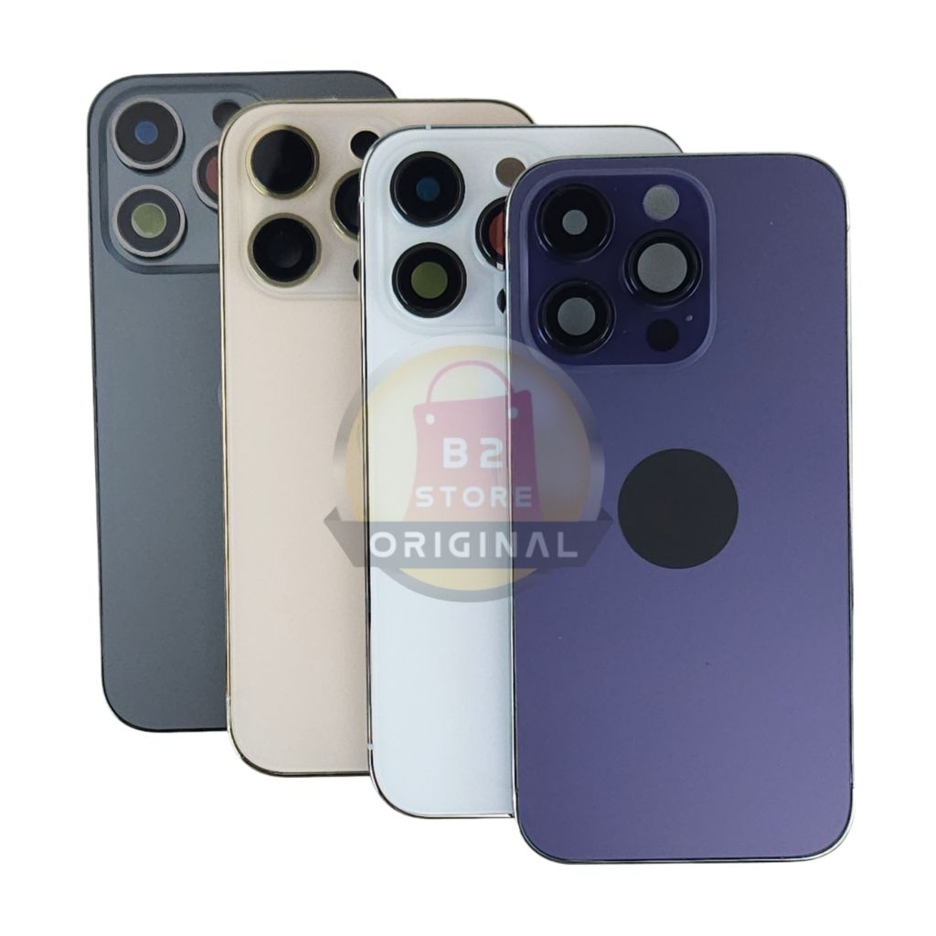 Jual BACK CASING - HOUSING FULLSET FOR IP 14PRO / IPH 14 PRO MAX HIGH ...