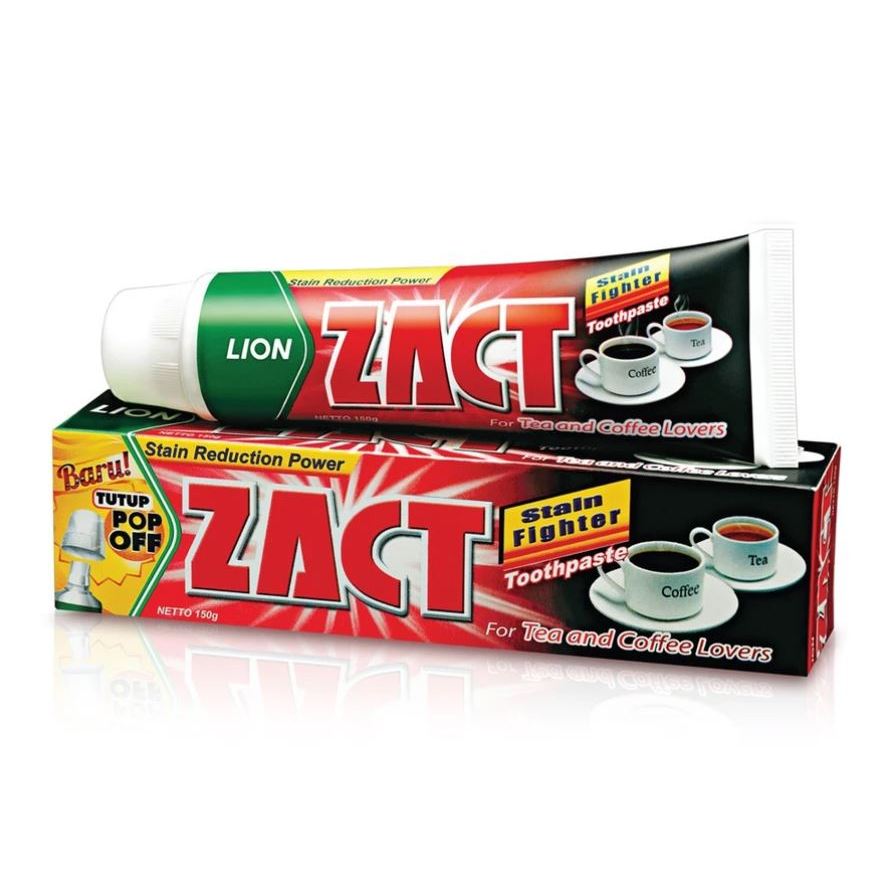 Jual Zact Toothpaste Stain Fighter 190 Gram | Shopee Indonesia