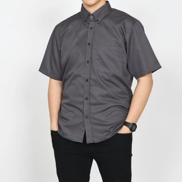 Kemeja Premium KEMEJA Lengan Pendek Distro Kemeja Polos AFFI COLECTION