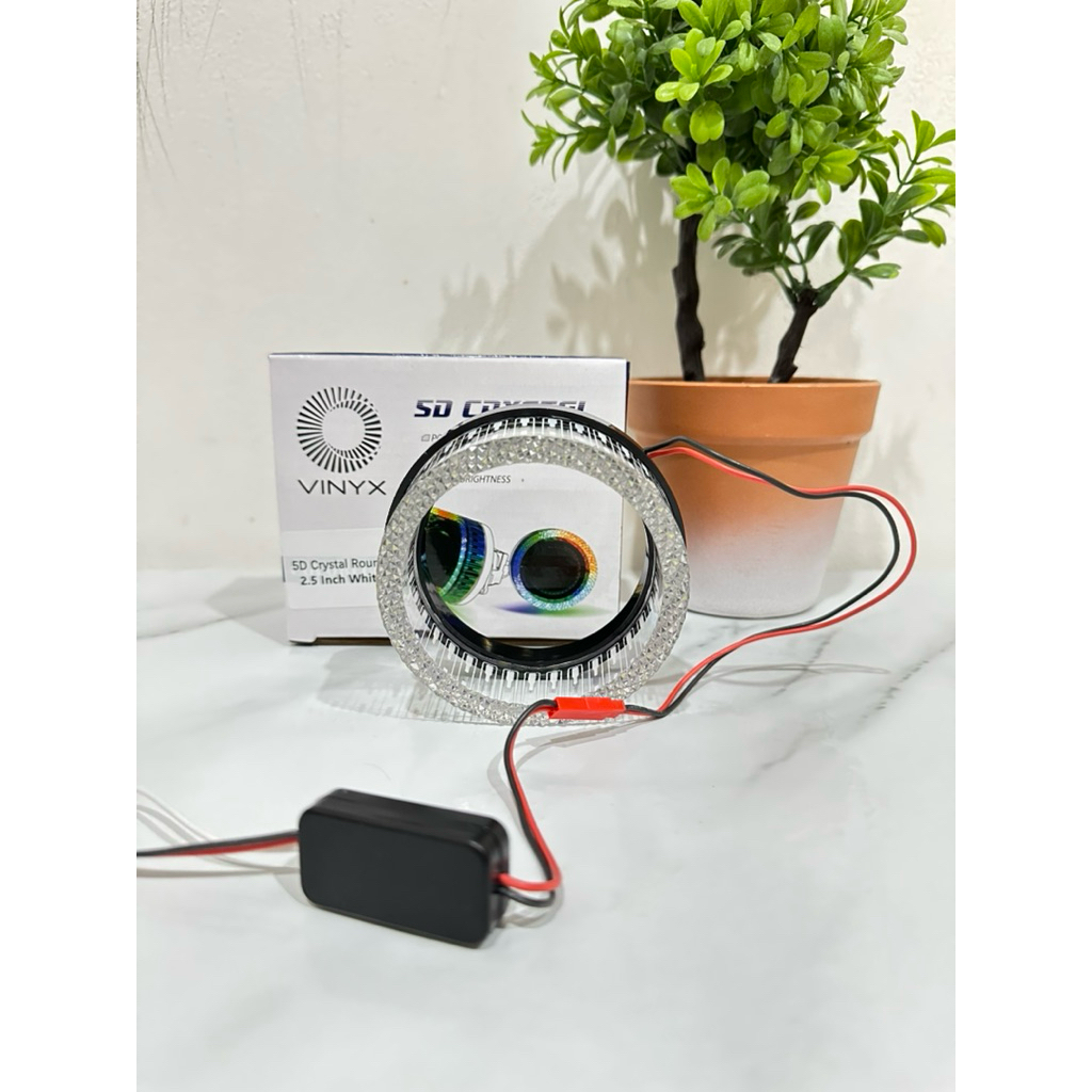 Jual Shroud Projector BiLED Acrylic Angel Eye Akrilik Vinyx Crystal 5D ...
