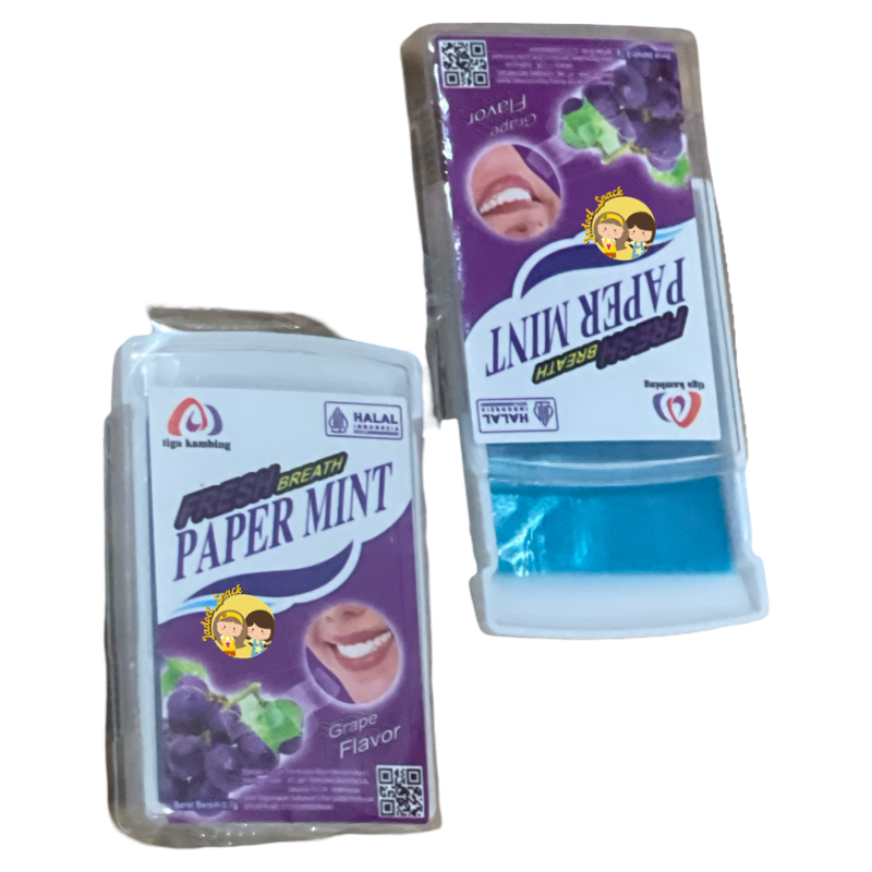 Jual Permen Fresh 0.7 Gr Rasa Buah | Paper Mint Penyegar Nafas | Permen ...