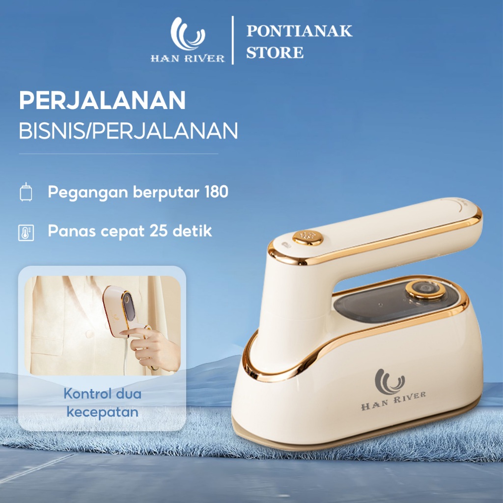 Jual [Pengiriman dari Pontianak]HAN RIVER Setrika Lipat Portabel low