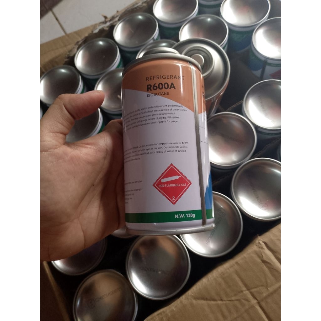 Jual freon r600 entalpia 120 gram / freon R 600a kaleng 120g | Shopee ...