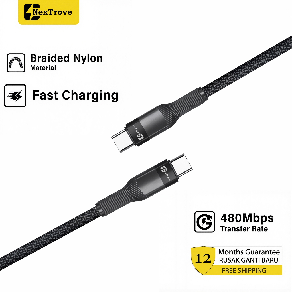 Jual NEXTROVE Kabel Fast Charging 3A 5A 6A Kabel Data - Cepat, Aman ...